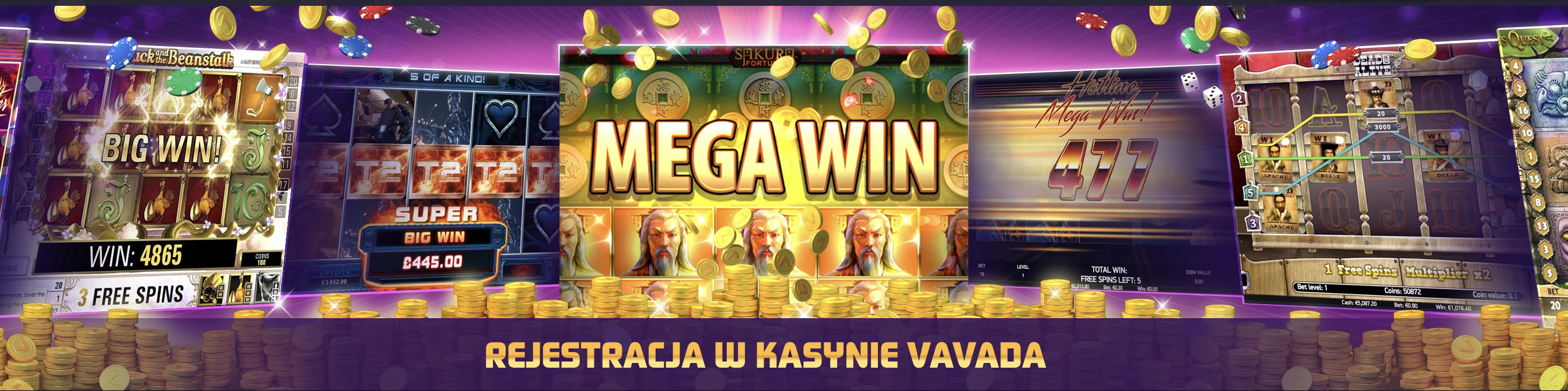 rejestracja vavada casino
